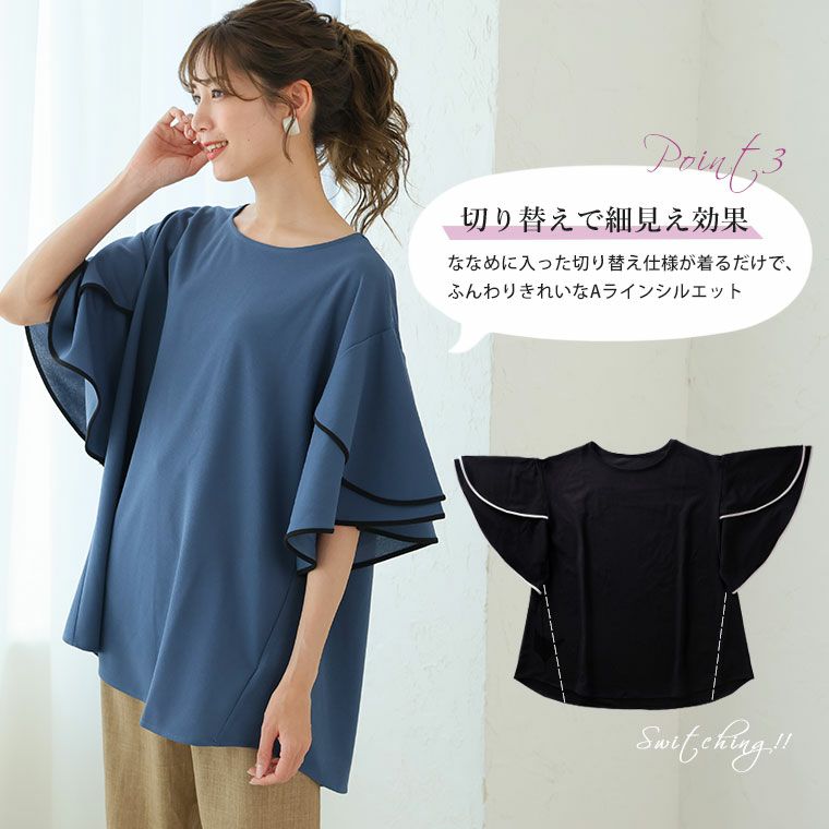 大きいサイズ 新色追加!! Rin 秘密の仕様付 パイピング カットジョー
