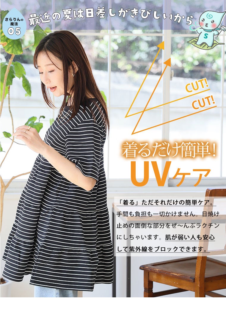 大きいサイズ 新色追加!! 【ハッピーさらりん】 ヒップが隠れる