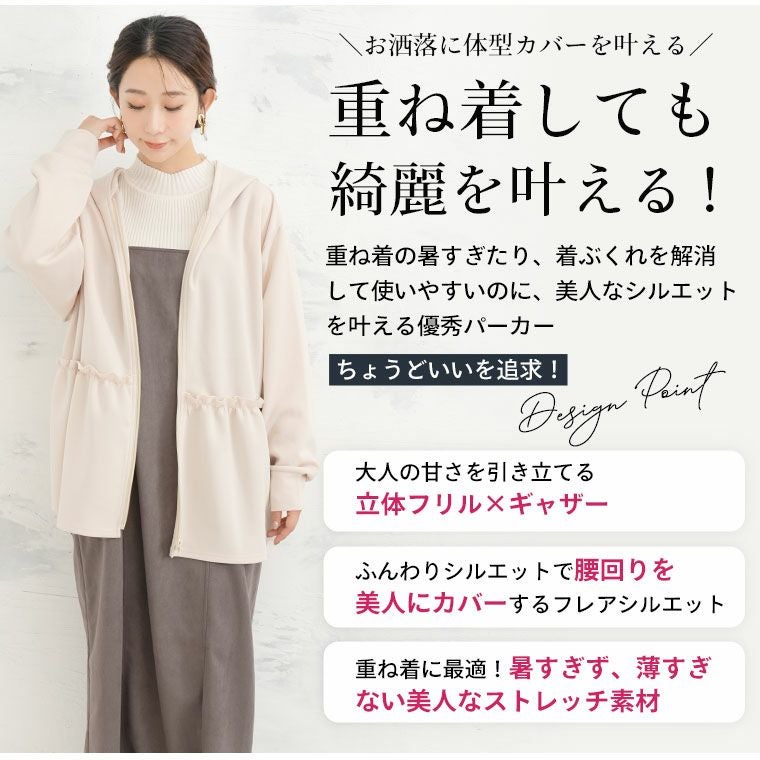 大きいサイズ 寒くない冬だから！ 暑がりさんもおススメ 360度美人な