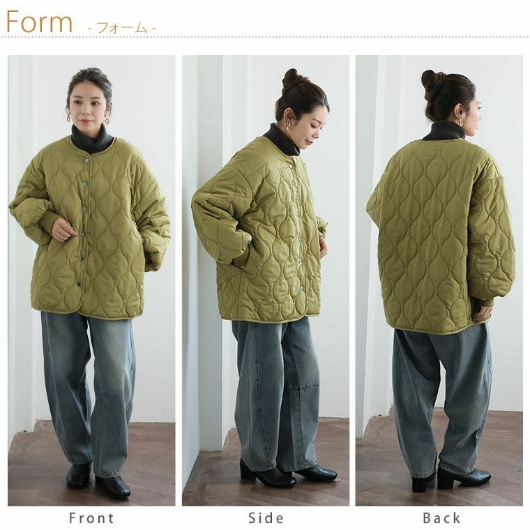 大きいサイズ 軽・薄・シンプル 万能 キルトジャケット | 大きいサイズ